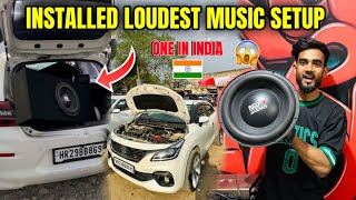 Installed Loud Audio Setup in Baleno CNG 😱 | Loudest Baleno CNG in India | Upgrade Music System