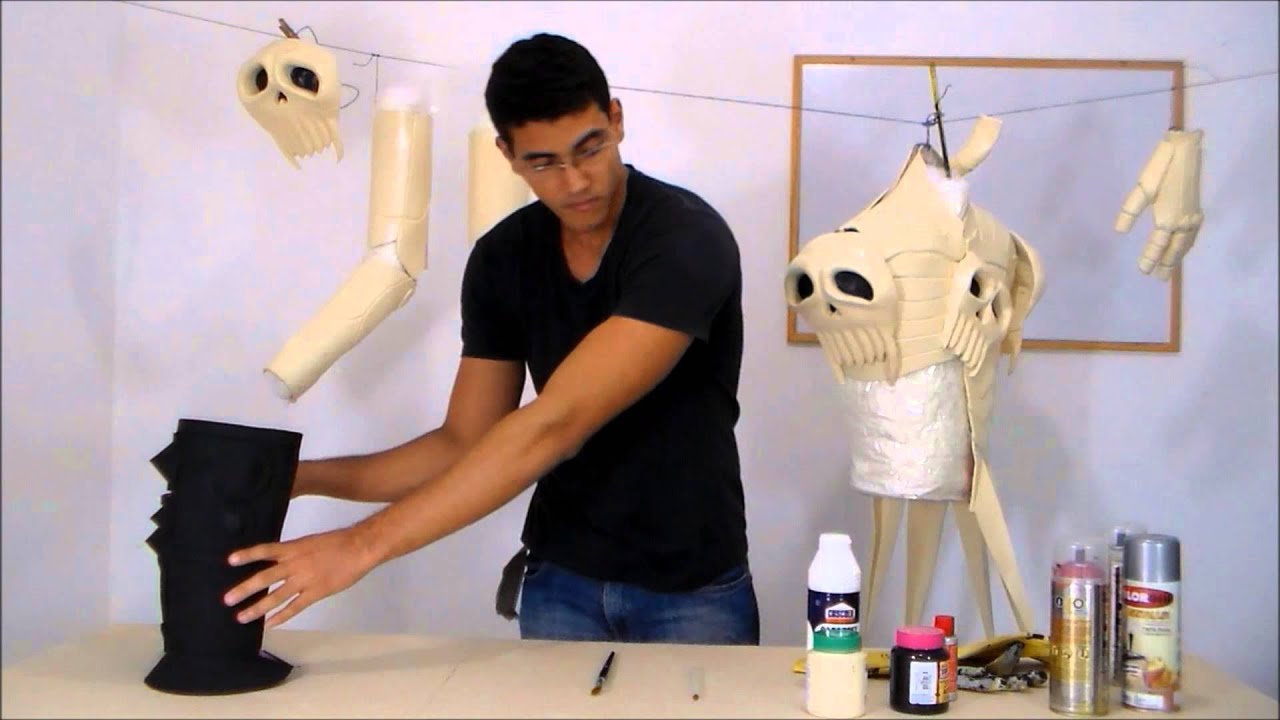 Como fazer Armaduras para cosplay, Parte 2 Pintura - Dicas de Cosmaker