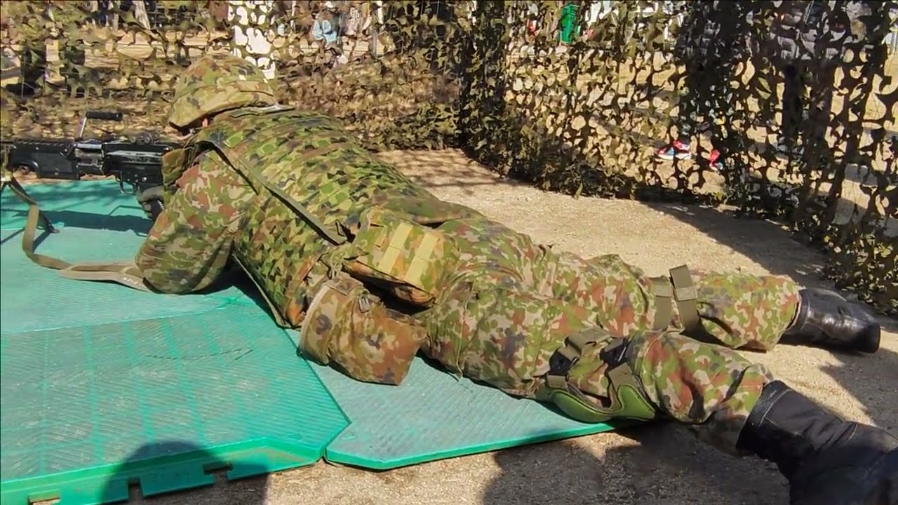 2026年3月1日 中部方面隊 創隊65周年記念行事 射撃姿勢展示 その3