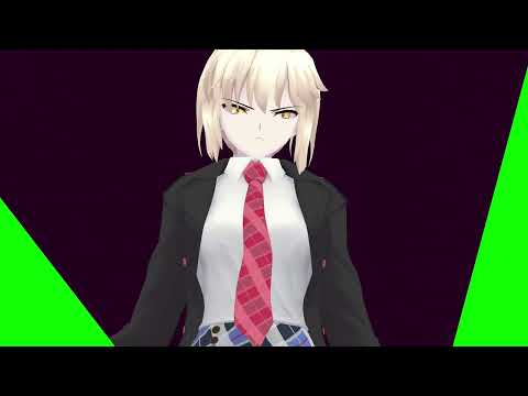 [FGO] Salter Status Greenscreen Template