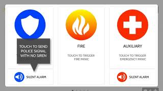 Qolsys IQ Panel 2- Emergency Panics