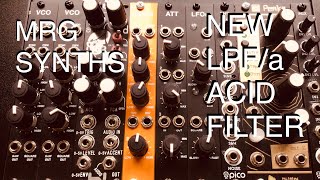 MRG Synths: meet the new LPF/a, acid low pass filter!