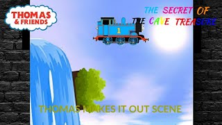 Thomas & Friends: The Secret of the Cave Treasure (2021) Thomas Makes It Out Scene