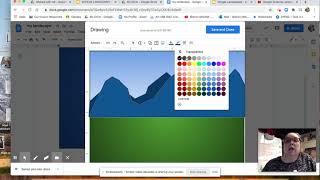 Landscape in Google Docs/Drawing