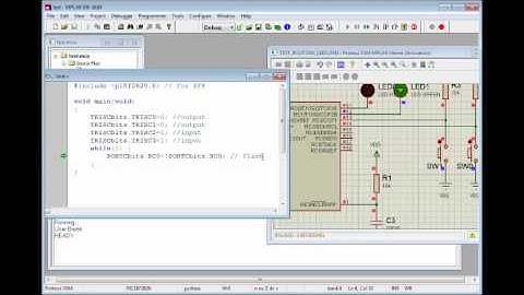 MPLAB and PROTEUS-ISIS VSM