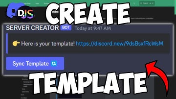 Create a discord SERVER TEMPLATE using your discord bot! || Discord.js V14