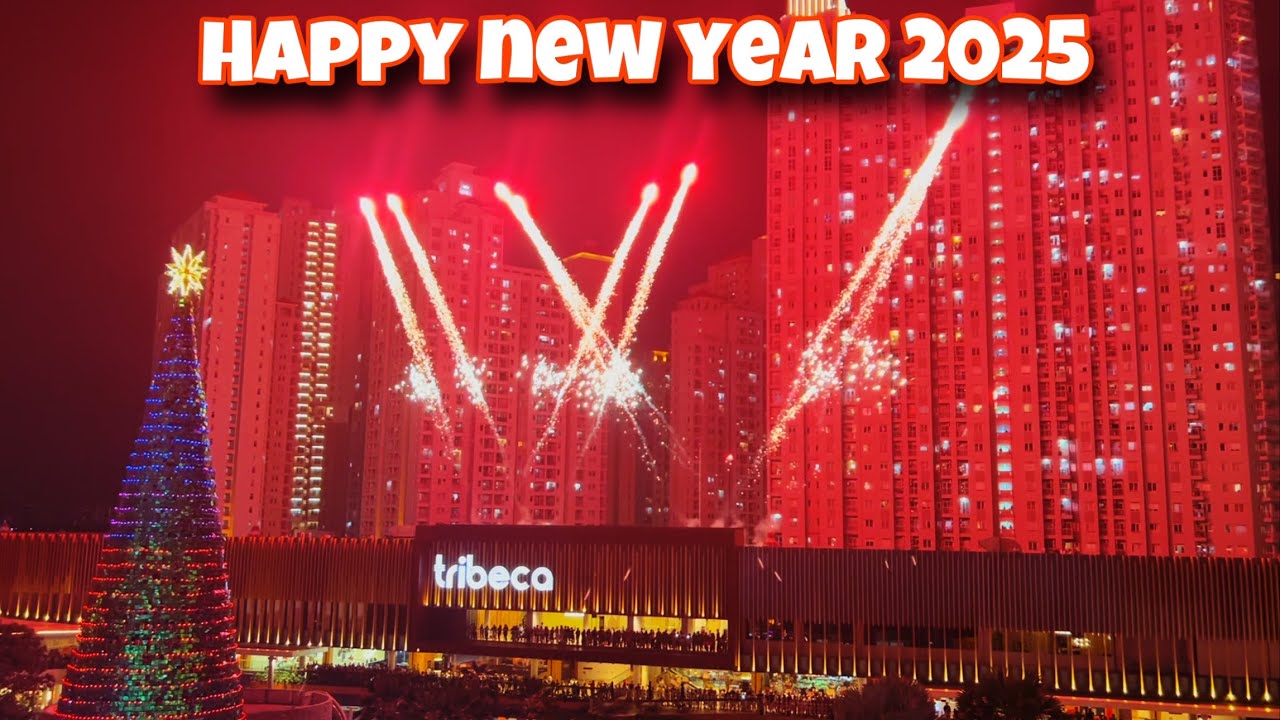 KEMBANG API TAHUN BARU 2025 FIREWORKS CENTRAL PARK JAKARTA | FIREWORKS JAKARTA | HAPPY NEW YEAR 2025