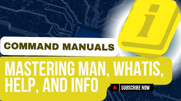 How to Use man, whatis, help & info Commands in Linux | Command Line Basics for Beginners