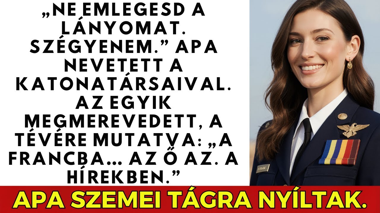 Apám a barátai előtt szégyenének nevezett — míg meg nem láttak engem a hírekben aznap este.