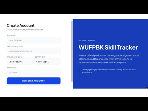 Student Skill Tracker Project Demo | PHP & MySQL Source Code