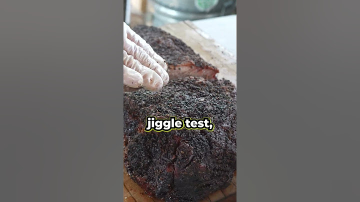 JIGGLE your Brisket