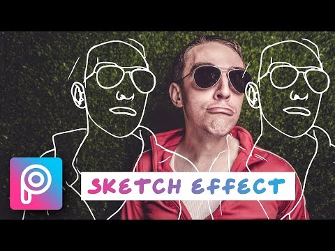 New Quick And Easy Outline Drawing With Sketch Effect In