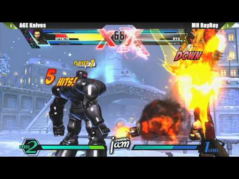 UMvC3 TOP 16 - AGE Knives vs MH RayRay - Summer Jam 6