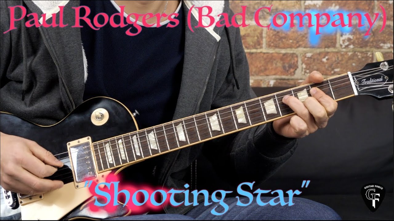 Paul Rodgers (Bad Company) - "Shooting Star" - Rock Guitar Cover
