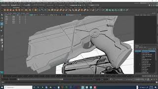 ANI 150 Modeling Sci Fi Weapon Part 17