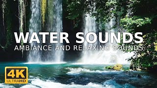 Enchanting Forest Waterfall: Serene Sounds for Relaxation | Study, Sleep, Focus | 4K Nature Ambiance