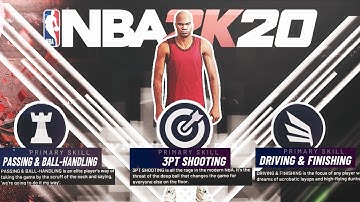 NBA 2K20 MYPLAYER BUILDER EXPLAINED!FULL PLAYER CREATION DETAILS!NEW BADGE SYSTEM!