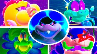 Super Mario Bros Wonder (Switch 2) - All Koopaling Rematches (Hard Mode/No Damage)