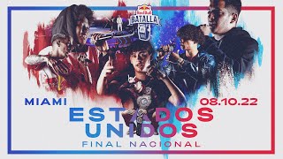 Final Nacional Estados Unidos 2022 | Red Bull Batalla