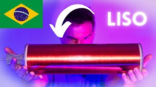 Construindo uma Bobina de Tesla de Estado Sólido - Bobina Secundária
