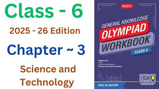 IGKO General Knowledge Olympiad | Class - 6 | C - 3 | Science and Technology | 2025- 26 EDITION