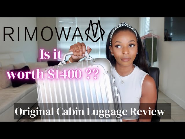 RIMOWA Quartz Pink Original Cabin Unboxing ($1400) + AWAY Luggage HONEST  Review 