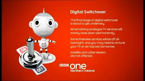 BBC1 Northern Ireland Analogue Shutdown