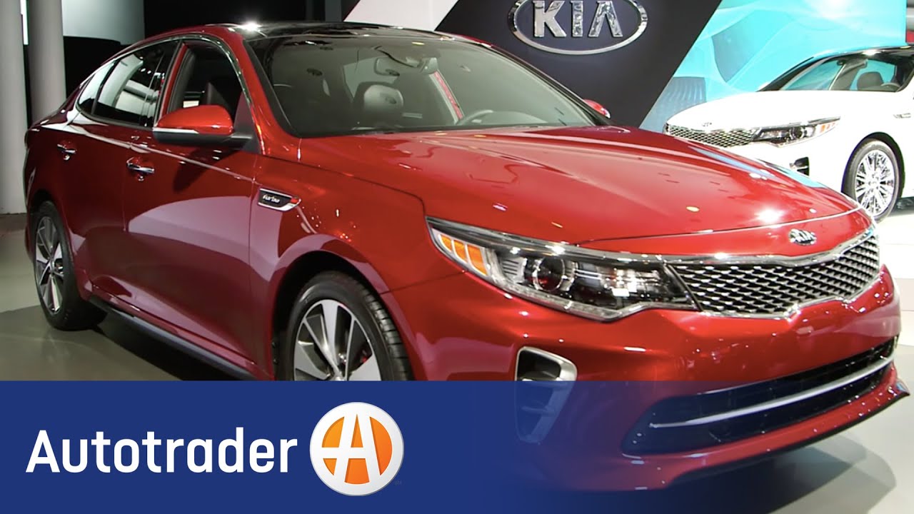 2016 Kia Optima | 2015 New York Auto Show | Autotrader - YouTube