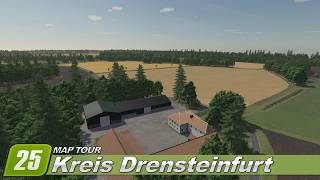 Kreis Drensteinfurt | Map Tour 4K 🚜 #fs25 #ls25