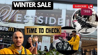 Time to check - winter sale Westside Lajpat Nagar | winter shopping | Lajpat Nagar market |