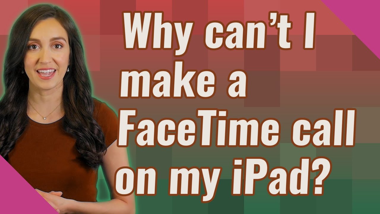 why wont facetime call go through