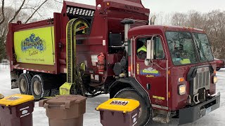 Highland Sanitation: Peterbilt ZR Garbage Truck by TwinCitiesTrash 8,210 views 3 years ago 6 minutes, 9 seconds