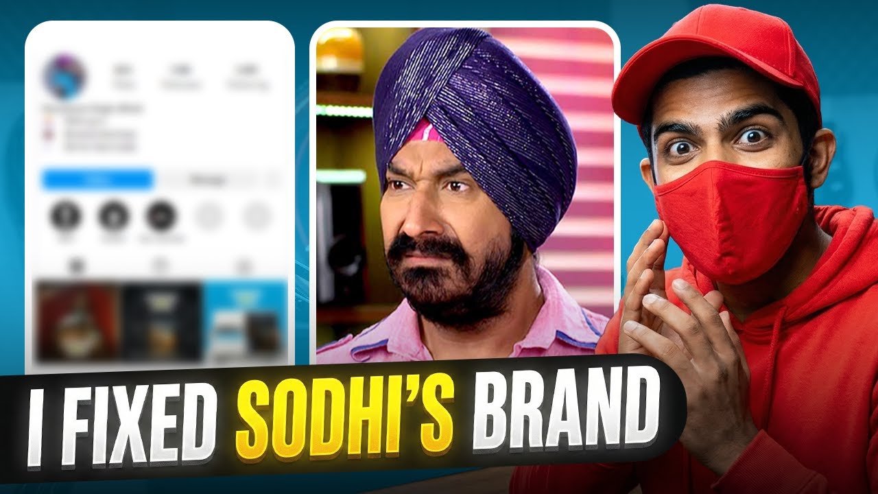 I Rebranded Sodhi’s (TMKOC) Business! 😱| @veerjimalaichaapwale  Rebranding