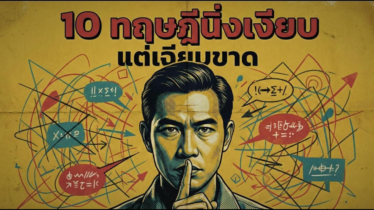 10 ทฤษฎีนิ่งเงียบแต่เฉียบขาด | จิตวิทยาการเอาชนะคนด้วยความนิ่ง | พัฒนาตนเอง