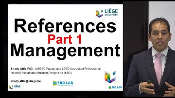 Reference Management P01