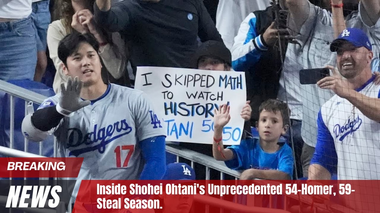 Беспрецедентный сезон Шохея Отани: 54 Гомера, 59 перехватов 