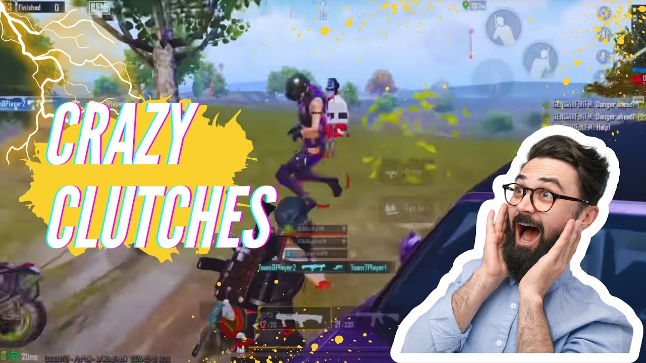 Bgmi Crazy Clutches 🤯🔥 Epic FRAGS You Can't Miss! 🚀 - YouTube