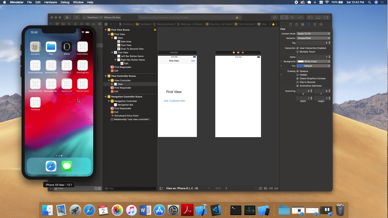 How to make an iPhone App | Xcode 10, Swift 4, iOS 12 - Lesson 1 - YouTube
