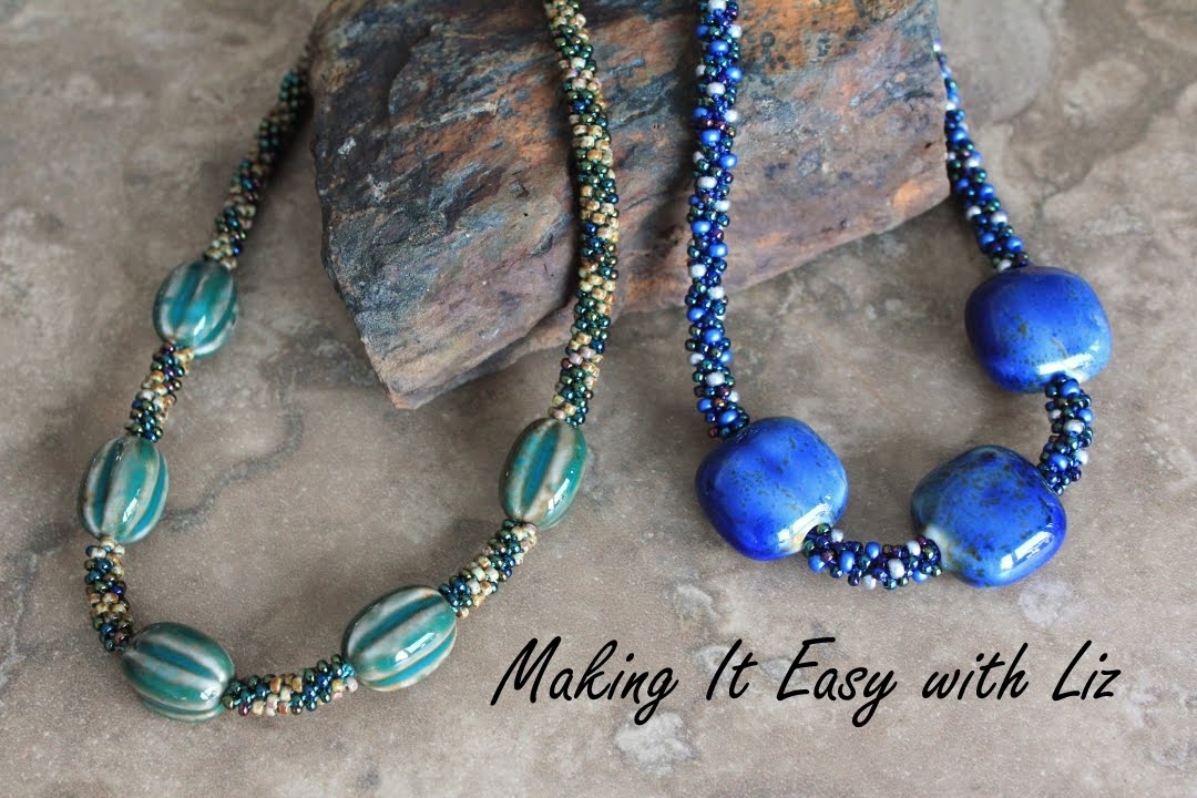 BEADED KUMIHIMO~How To Add Focal Beads ADVANCED