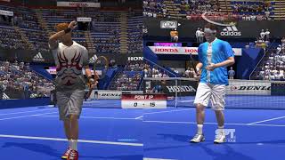 Virtua Tennis 3 Player Vs Federer 2-0