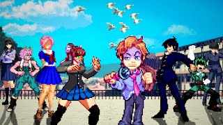 DOMINANCE! DOMINANCE! DOMINANCE! Schoolgirl Team VS Schoolboy Team [MUGEN 1.1]