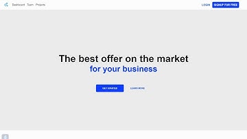 Simple Landing Page Using HTML & CSS Tutorial #1 | Web Development #web #landingpage