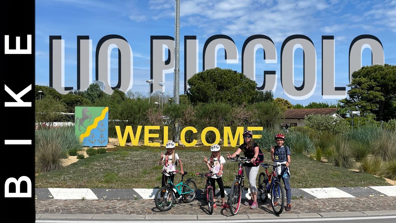 Lio Piccolo in bici con i bambini - pedalata tra laguna e borghi storici | Family Bike Tour #3