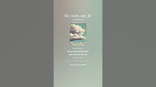The Secret Only 4U -  Audio - Created Using Suno