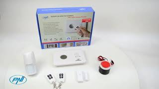 Drahtloses Alarmsystem PNI SafeHouse PG300 2G GSM Communicator DE