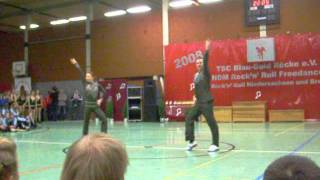 A-Kle Grit Bothe Falk Bothe - Lm Niedersachsen Buckeburg 2008 Endrunde Akro