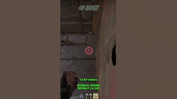 OP MOLLY FOR A DEFAULT ON MIRAGE #cs2 #csgo #cs