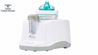 The First Years 2-in-1 Simple Serve Bottle Warmer  Quickly Warm Bottles of Breastmilk or Formula