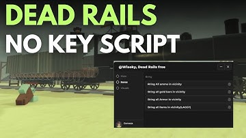 Dead Rails Script 🚂💀 | Auto Kill, God Mode, ESP, Pastebin OP! 🔥🎯