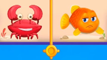 Save the Fish All Levels Gameplay Android, iOS